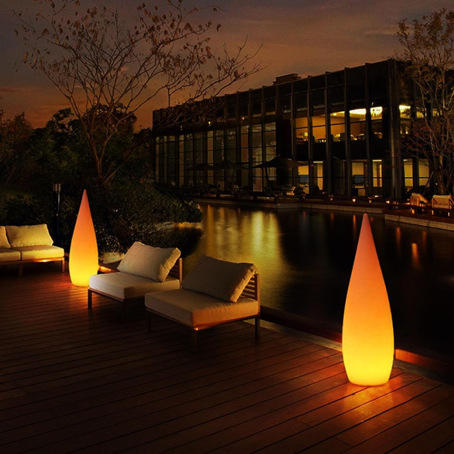 Outdoor Water Drop Lights