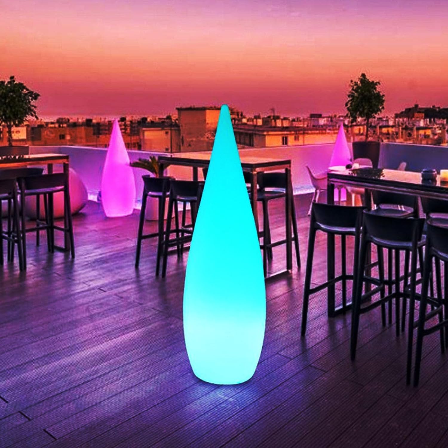 Outdoor Water Drop Lights