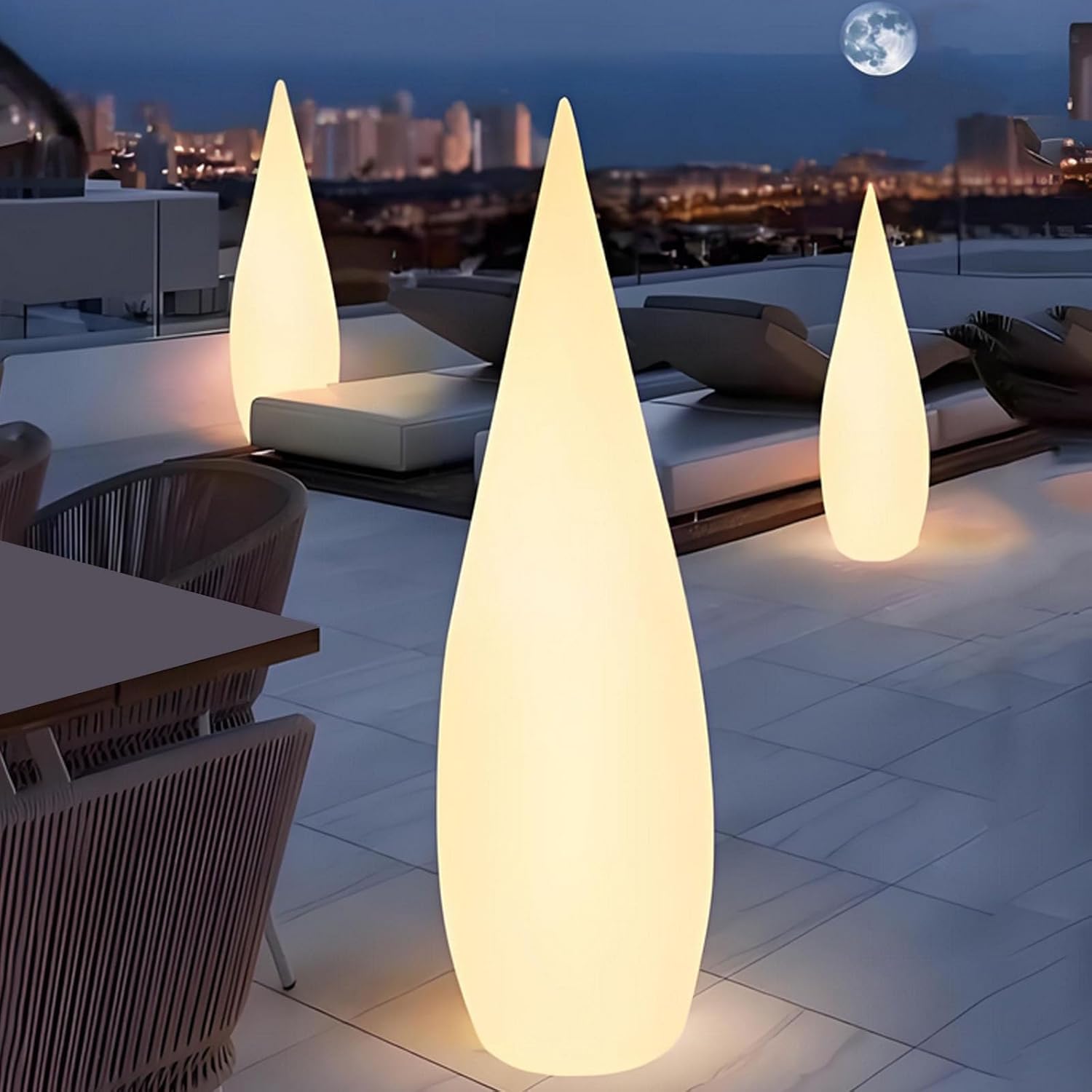 Outdoor Water Drop Lights